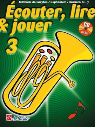 Książka COUTER LIRE JOUER 3 BARYTONEUPHSAXHORN B 