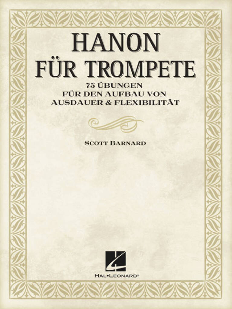 Buch HANON FR TROMPETE SCOTT BARNARD