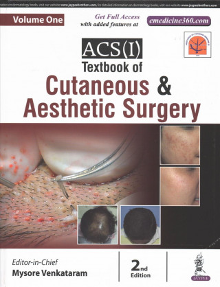 Könyv ACS(I) Textbook on Cutaneous & Aesthetic Surgery Mysore Venkataram