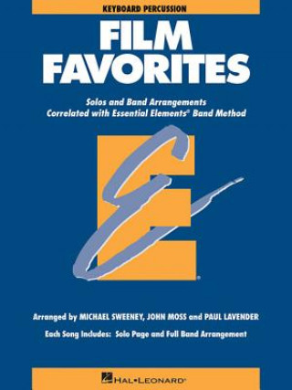 Book Film Favorites: Keyboard Percussion Hal Leonard Corp