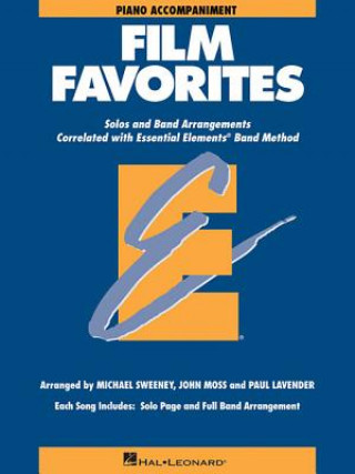 Knjiga Film Favorites: Piano Accompaniments Hal Leonard Corp