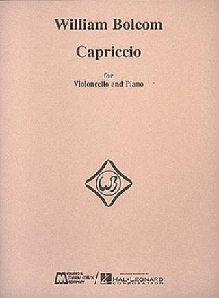 Carte CAPRICCIO FOR VIOLONCELLO & PI William Bolcom
