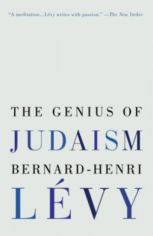 Book Genius of Judaism Bernard-Henri Levy