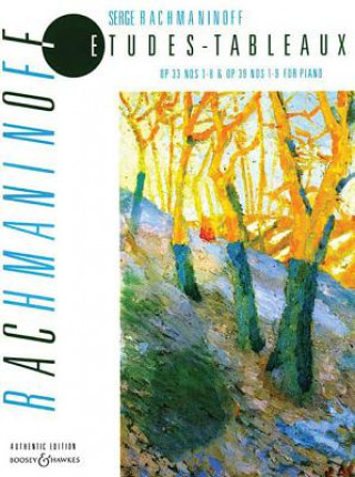 Könyv ETUDES-TABLEAUX Sergei Rachmaninoff