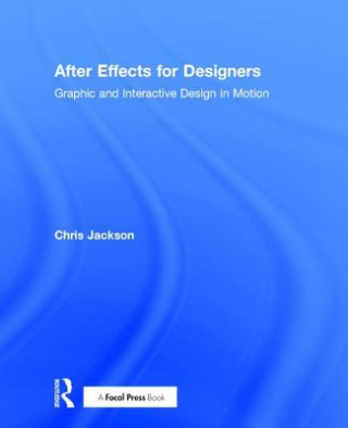 Book After Effects for Designers Chris Jackson