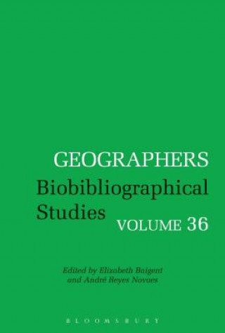 Könyv Geographers Elizabeth Baigent