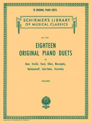 Книга 18 Original Piano Duets: Piano Duet Hal Leonard Corp