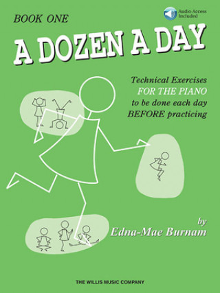 Knjiga A Dozen a Day Book 1 - Book/CD Pack Edna Mae Burnam