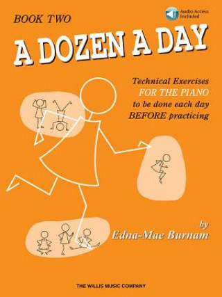 Könyv A Dozen a Day Book 2 - Book/CD Pack Edna Mae Burnam