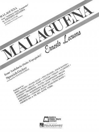 Kniha Malaguena: Guitar Solo Ernesto Lecuona