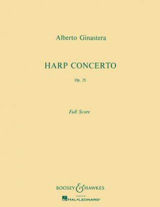 Книга Harp Concerto, Op. 25 Alberto E. Ginastera