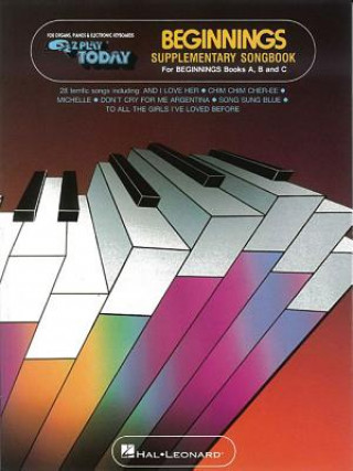 Carte Beginnings Supplementary Songbook A B C Hal Leonard Publishing Corporation