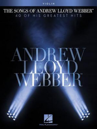 Kniha Songs of Andrew Lloyd Webber Andrew Lloyd Webber