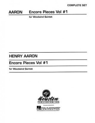 Livre Encore Pieces for Woodwind Quintet - Volume 1: Complete Set Henry Aaron