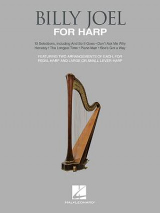 Carte Billy Joel for Harp: 10 Selections for Lever and Pedal Harp Billy Joel