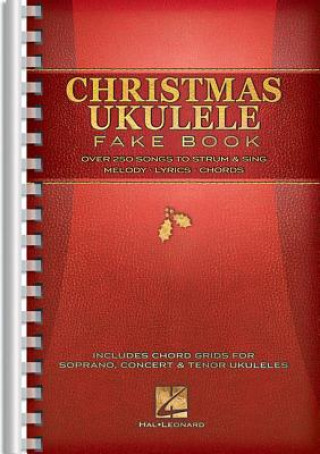 Kniha Christmas Ukulele Fake Book Hal Leonard Corp