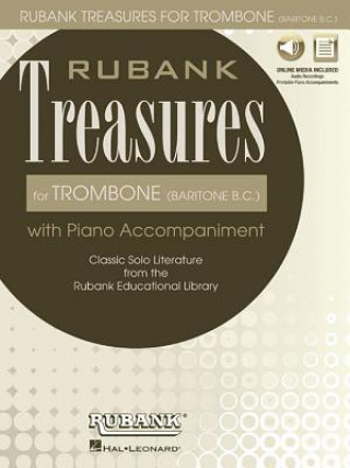 Könyv RUBANK TREASURES (VOXMAN) FOR TROMBONE BASS CLEF BOOK/MEDIA ONLINE H. Voxman