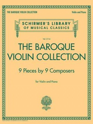 Książka Baroque Violin Collection Hal Leonard Corp