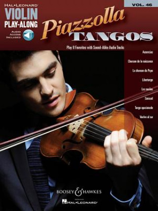 Kniha Piazzolla Tangos: Violin Play-Along Volume 46 Astor Piazzolla