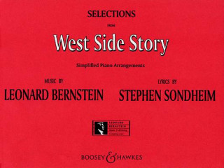 Könyv West Side Story: Simplified Piano Arrangements Stephen Sondheim