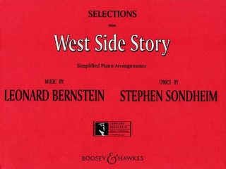 Βιβλίο West Side Story: Simplified Piano Arrangements Stephen Sondheim