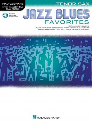 Książka Jazz Blues Favorites - Tenor Saxophone Hal Leonard Corp