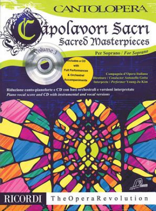 Kniha Sacred Masterpieces for Soprano: Cantolopera Series Hal Leonard Corp