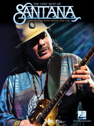Kniha Very Best Of Santana (Easy Guitar Book) Carlos Santana