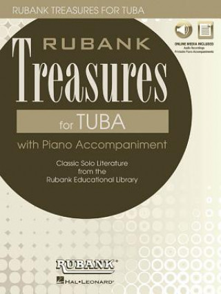 Kniha Rubank Treasures for Tuba: Book with Online Audio (Stream or Download) H. Voxman