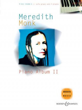 Kniha MEREDITH MONK PIANO ALBUM II Meredith Monk