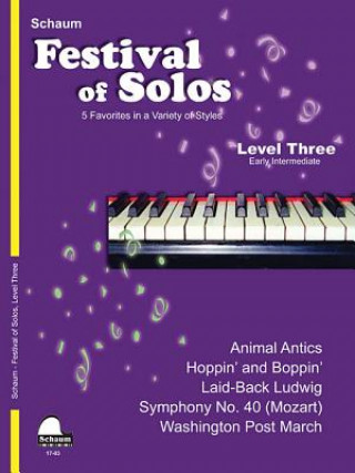 Libro FESTIVAL OF SOLOS Hal Leonard Corp