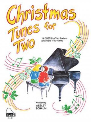 Book CHRISTMAS TUNES FOR 2 Wesley Schaum