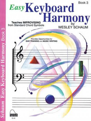 Knjiga EASY KEYBOARD HARMONY Wesley Schaum