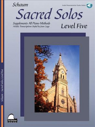 Kniha SACRED SOLOS - LEVEL 5 Joan Cupp