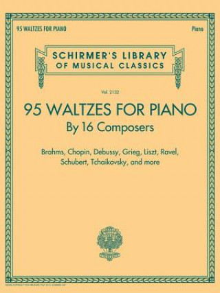 Könyv 95 Waltzes by 16 Composers for Piano Hal Leonard Corp