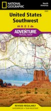 Materiale tipărite MAP-US SOUTHWEST National Geographic Maps - Adventure