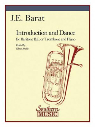 Kniha Introduction and Dance: Tc & BC Instruments J. E. Barat