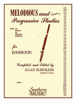 Carte Melodious and Progressive Studies, Book 1: Bassoon Alan Hawkins