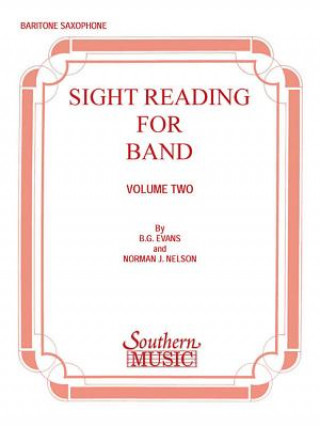 Book SIGHT READING FOR BAND BK 2 Billy Evans