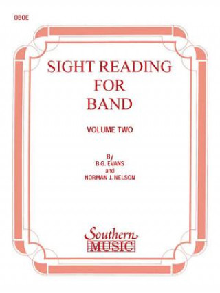 Carte SIGHT READING FOR BAND BK 2 Billy Evans