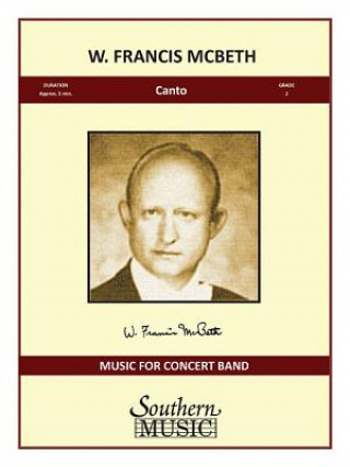 Książka CANTO W. Francis McBeth