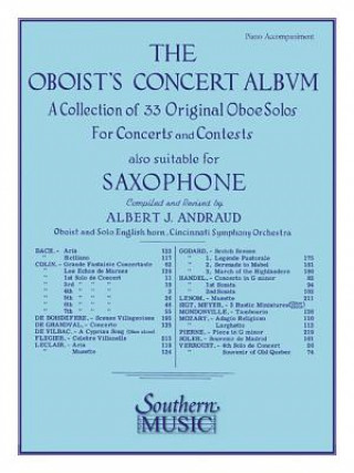 Kniha OBOISTS CONCERT ALBUM Albert J. Andraud