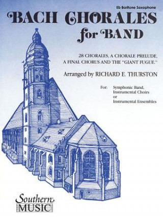 Carte BACH CHORALES FOR BAND J. S. Bach