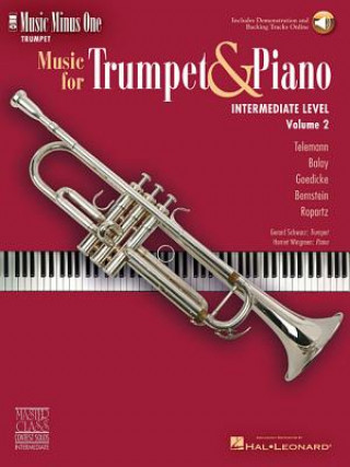 Kniha INTERMEDIATE TRUMPET SOLOS - V Hal Leonard Corp