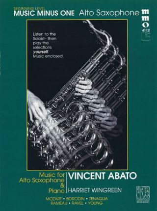 Kniha BEGINNING ALTO SAX SOLOS - V02 Vincent Abato