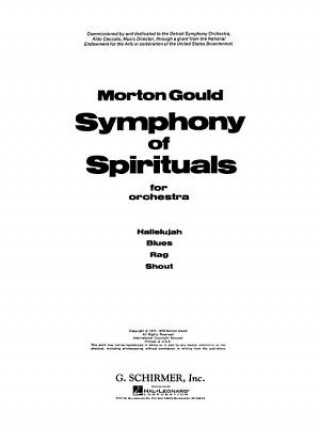 Carte Symphony of Spirituals: Full Score Morton Gould