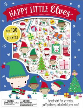 Książka Happy Little Elves [With Puffy Stickers] Make Believe Ideas Ltd