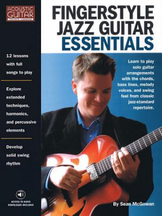 Книга Fingerstyle Jazz Guitar Essentials Sean McGowan