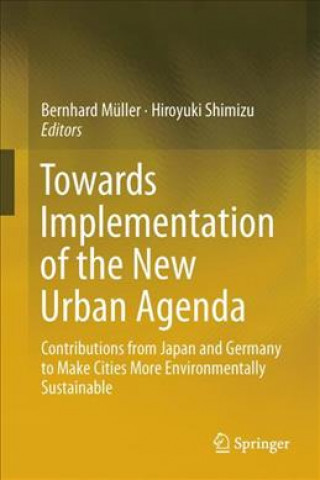 Kniha Towards the Implementation of the New Urban Agenda Bernhard Müller