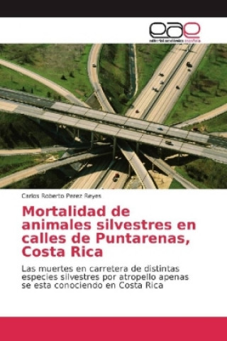 Książka Mortalidad de animales silvestres en calles de Puntarenas Costa Rica Carlos Roberto Perez Reyes